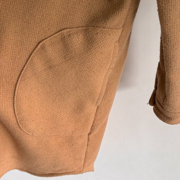 RDI Camel Button-Front Coat Jacket – Size M - Picture 2 of 7
